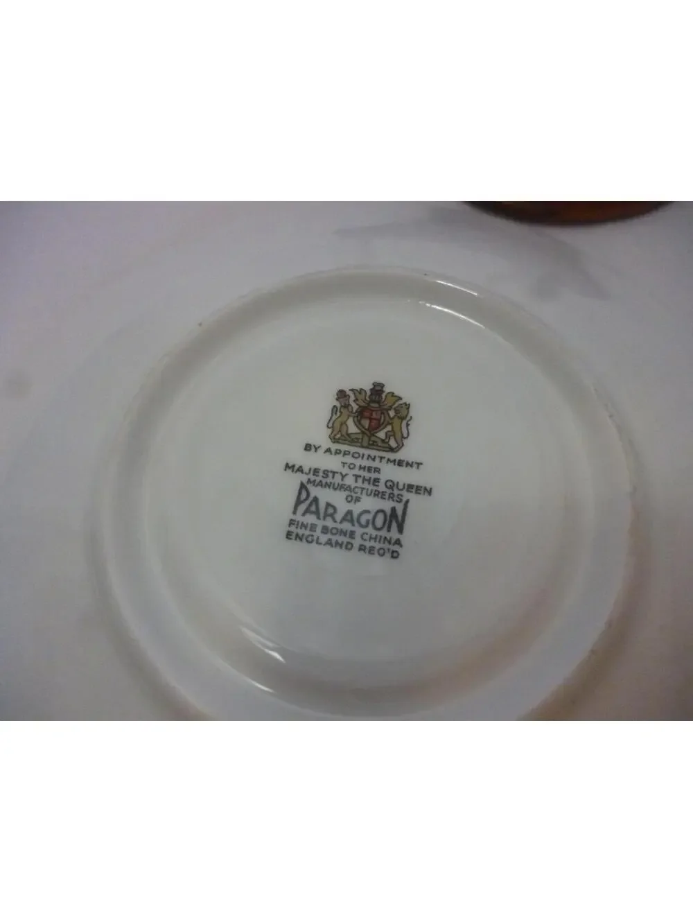 Vintage PARAGON Bone China Tea Cup & Saucer, Pink and Gold